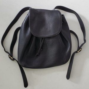 Coach Vintage Sonoma Black Leather Backpack
